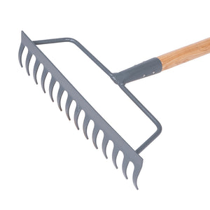 silverline_235526_carbon_steel_garden_rake_1450mm