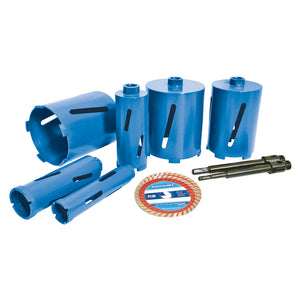 silverline_427650_diamond_core_drill_kit_6_core_12pce_38_52_65_107_117_127mm_dia