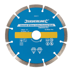 silverline_868619_concrete_stone_cutting_diamond_blade_150_x_22_23mm_segmented_rim