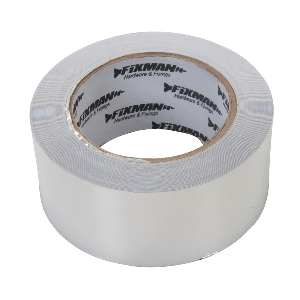 Fixman 190288 Aluminium Foil Tape 50mm x 45m