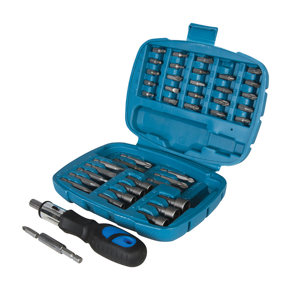 silverline_427611_ratchet_screwdriver_bit_socket_set_45pce_45pce
