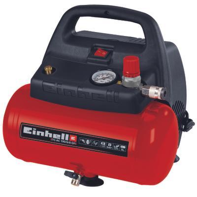 Einhell TC-AC 190/6/8 OF Cordless Air Compressor - 6 litres Tank, Oil-free