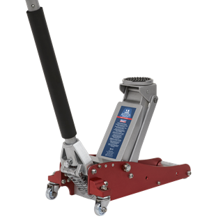 Sealey RJAS1500 Aluminium Trolley Jack 1.5tonne,  Steel Rocket Lift