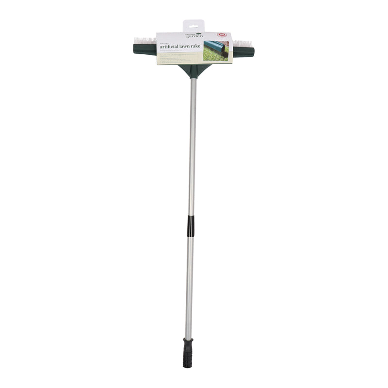 Kingfisher Telescopic Artificial Lawn Rake