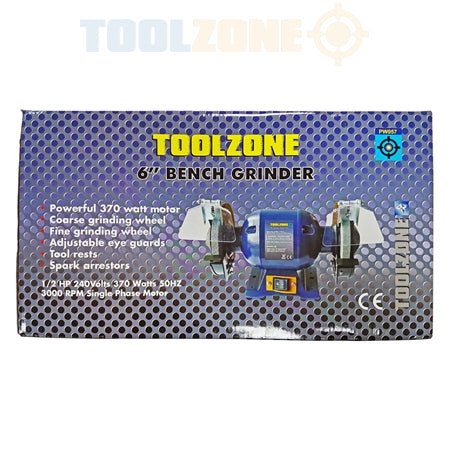 Toolzone 150mm (6") Bench Grinder