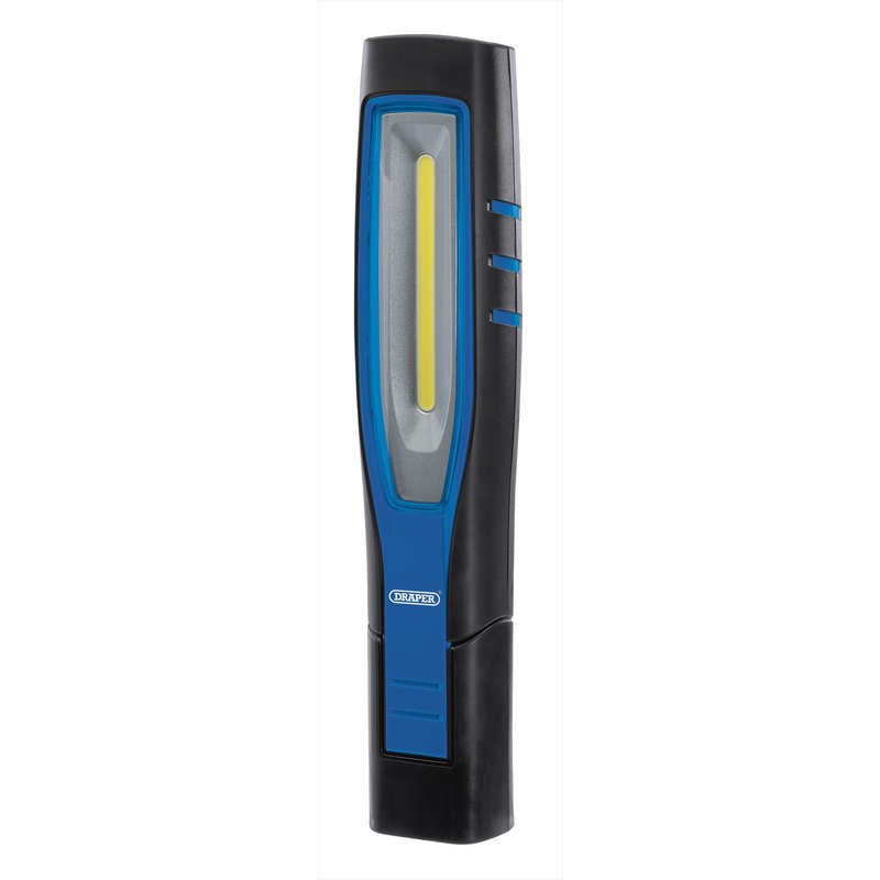 Draper COB/SMD LED Rechargeable Inspection Lamp, 7W, 700 Lumens