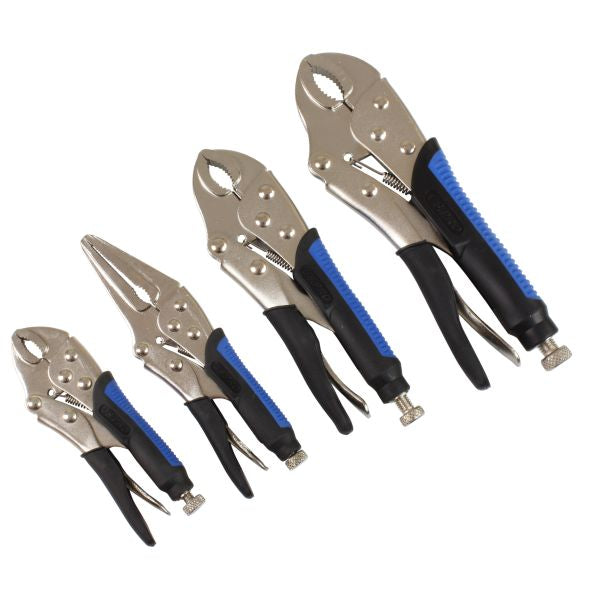 US PRO 4PC Locking Pliers with Grips Set - 1827