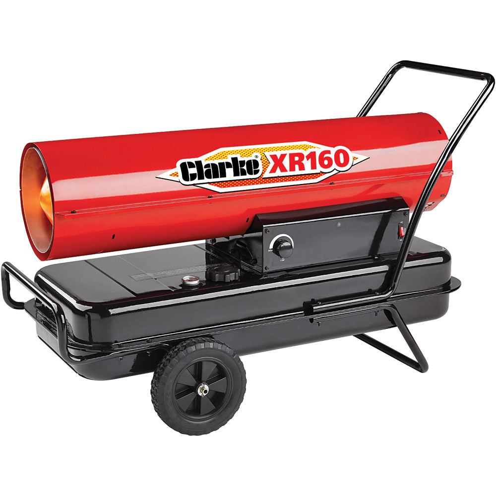 Clarke XR160 46.9kW diesel/paraffin industrial space heater