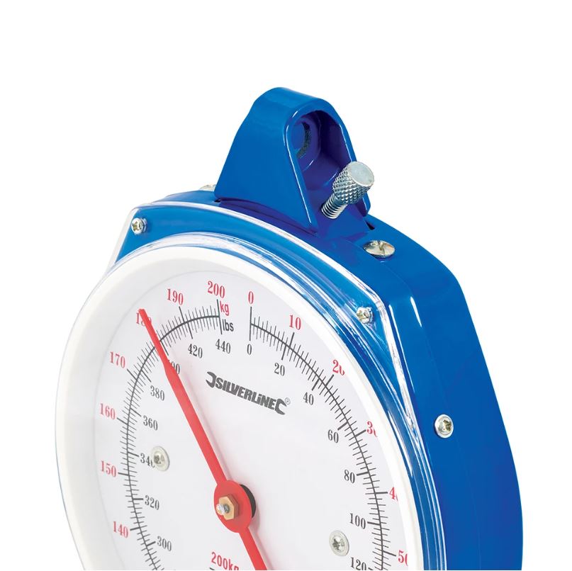 Silverline Hanging Scales Heavy Duty 200kgs