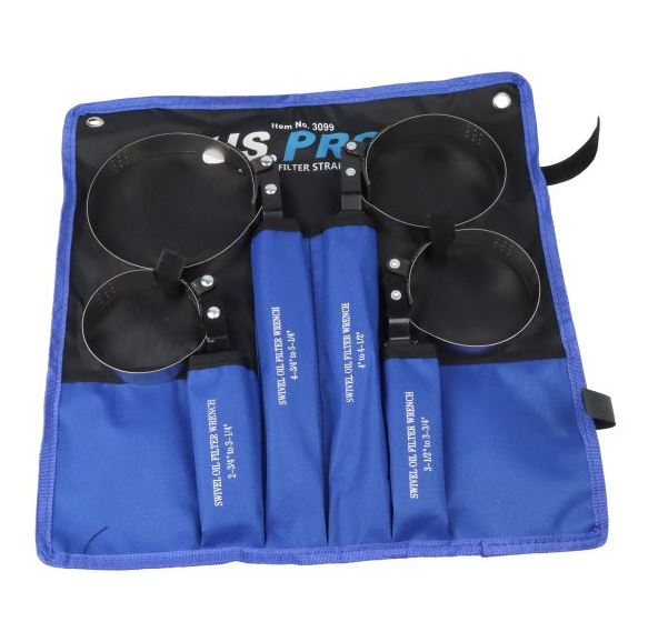 US PRO 3099 4PC OIL FILTER STRAP SET
