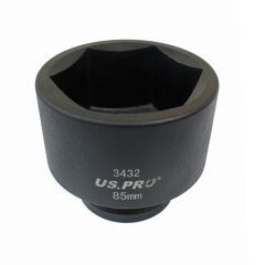 US PRO 3432 1" DR 85MM 6PT Impact Socket 100MM Deep