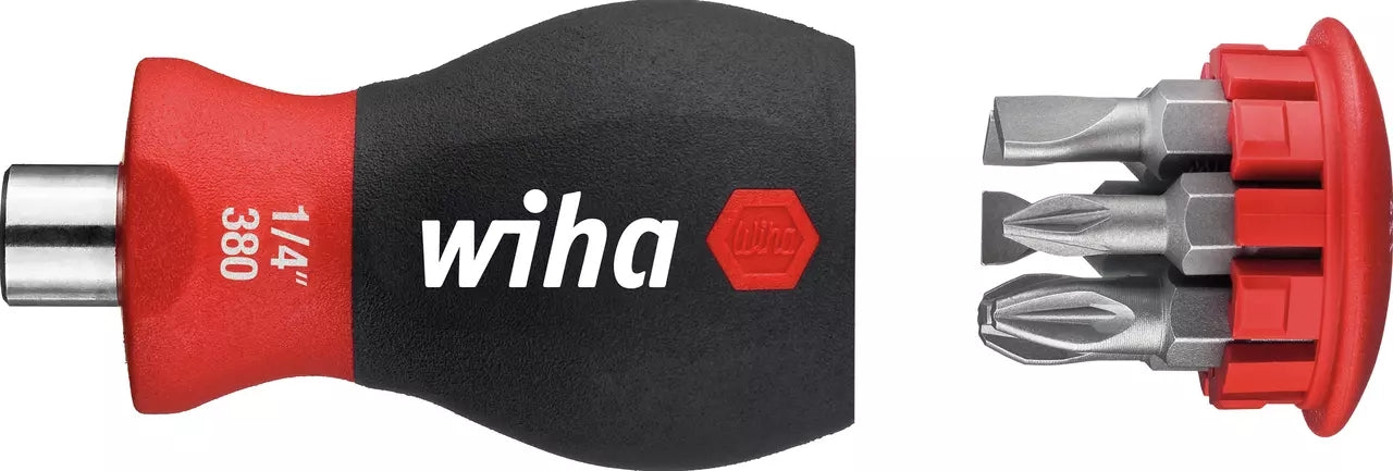 Wiha Screwdriver with bit magazine magnetic
