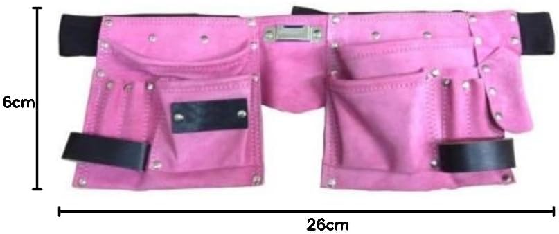 Toolzone Pink Double Tool Pouch