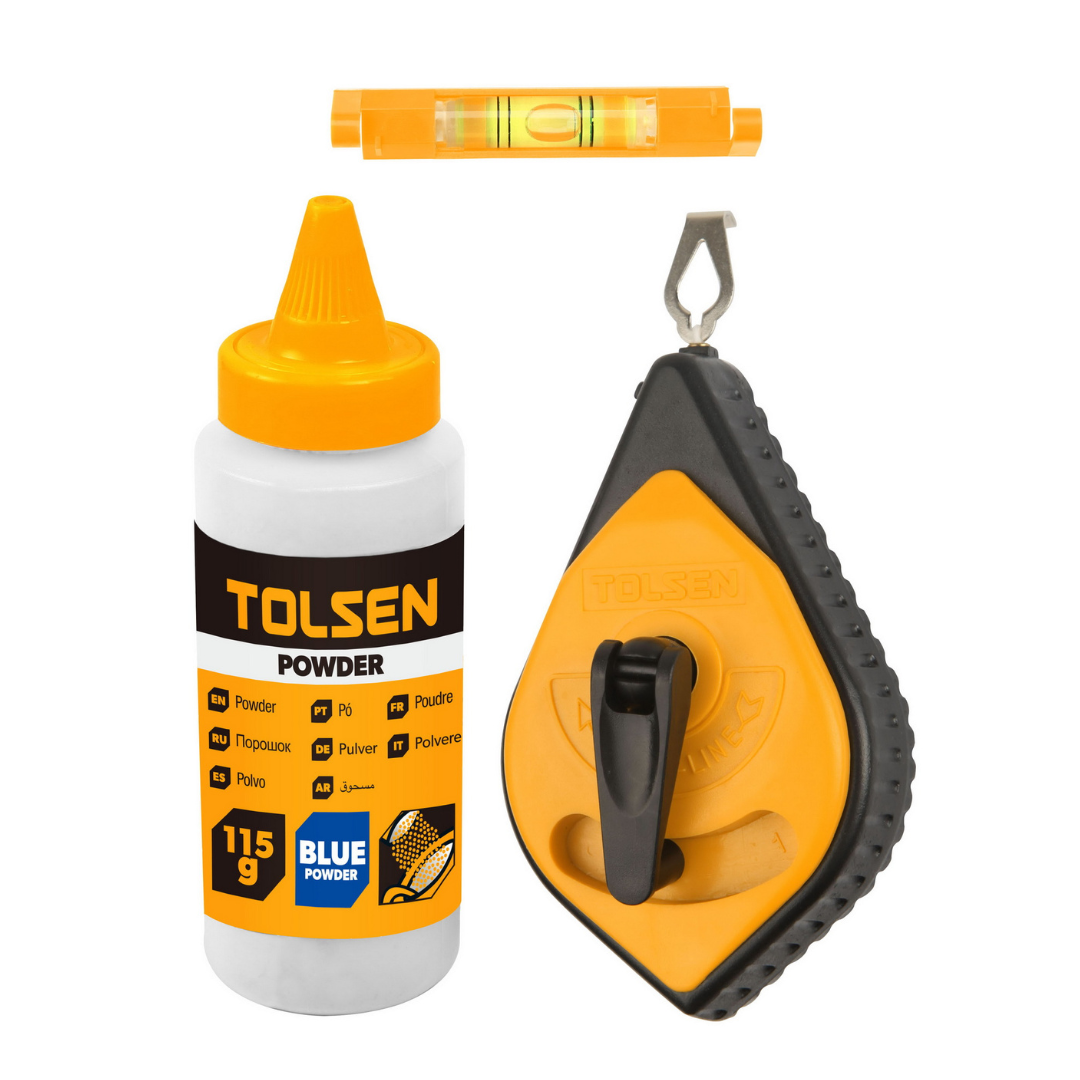 Tolsen 42013 chalk line reel 30m set
