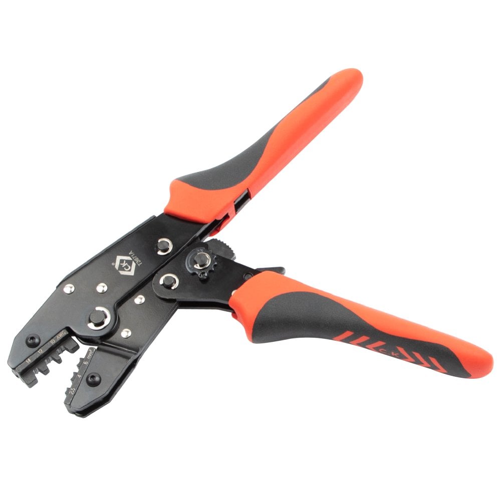 C.K. Ratchet Crimping Plier Solar PV 250mm 2K - T3677