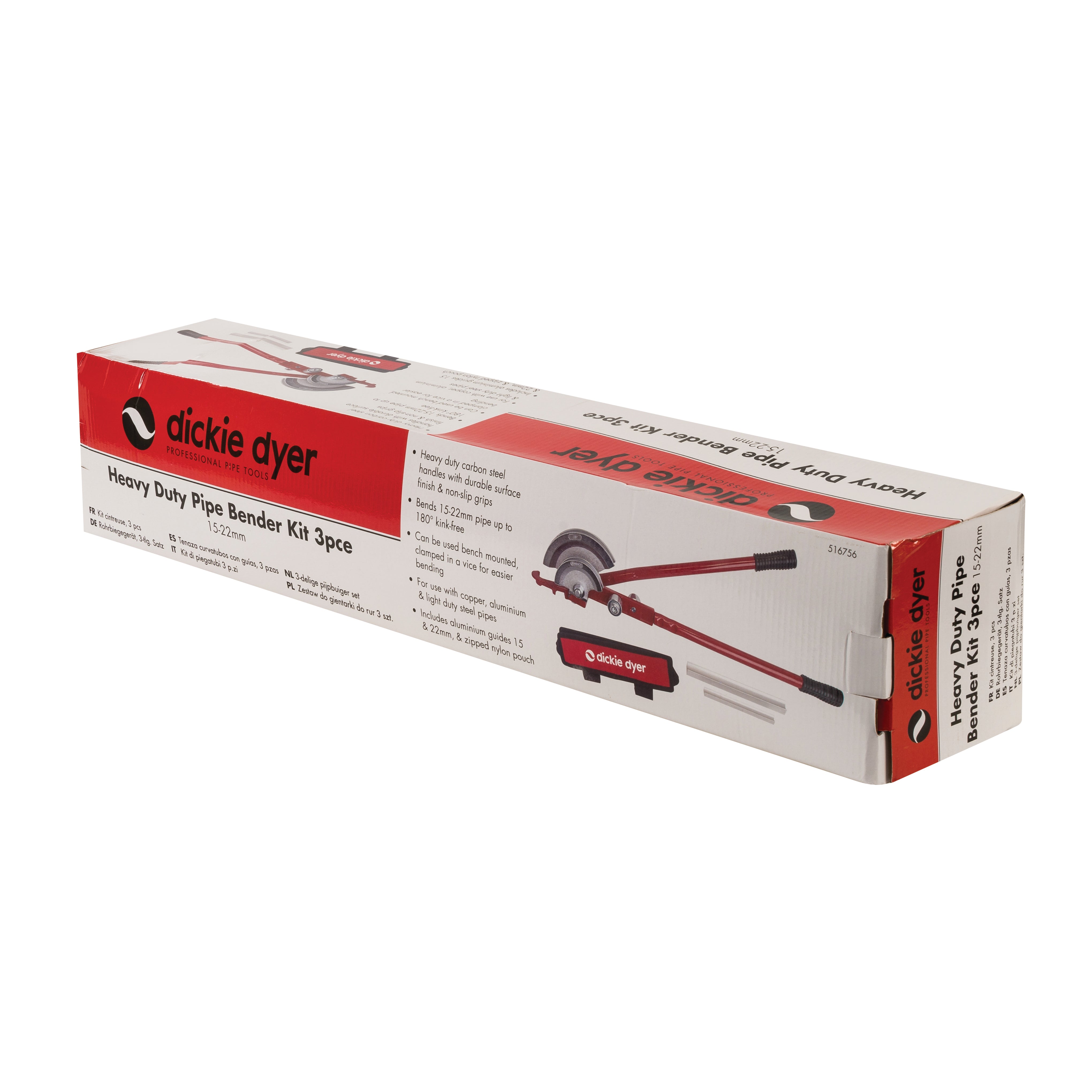 Dickie Dyer 516756 Heavy Duty Pipe Bender Kit 3pce