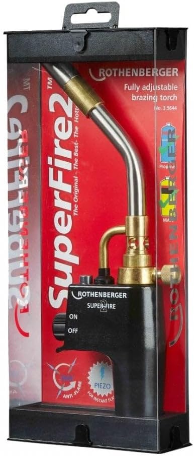 Rothenberger Super fire 2 brazing blow torch for plumbers