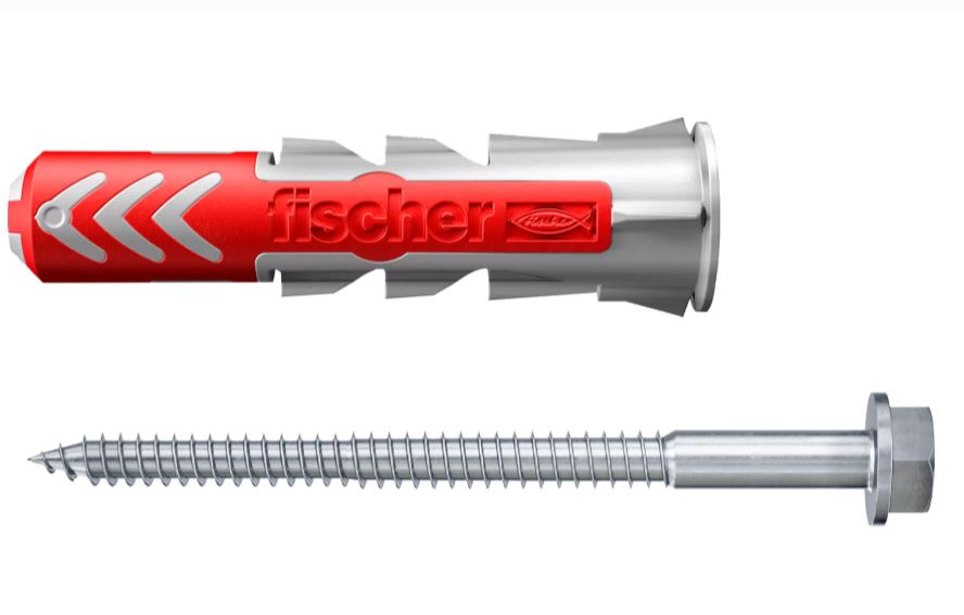 Fischer DuoPower 10 x 50 S with safety screw