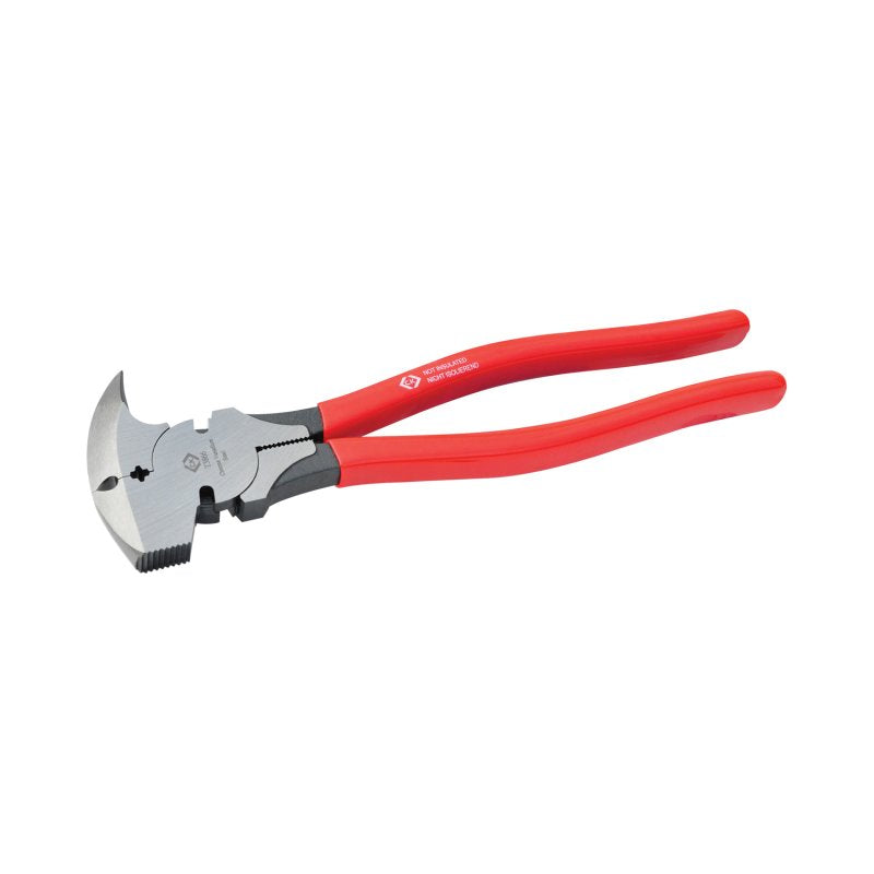 C.K T3866 Fencing pliers, red