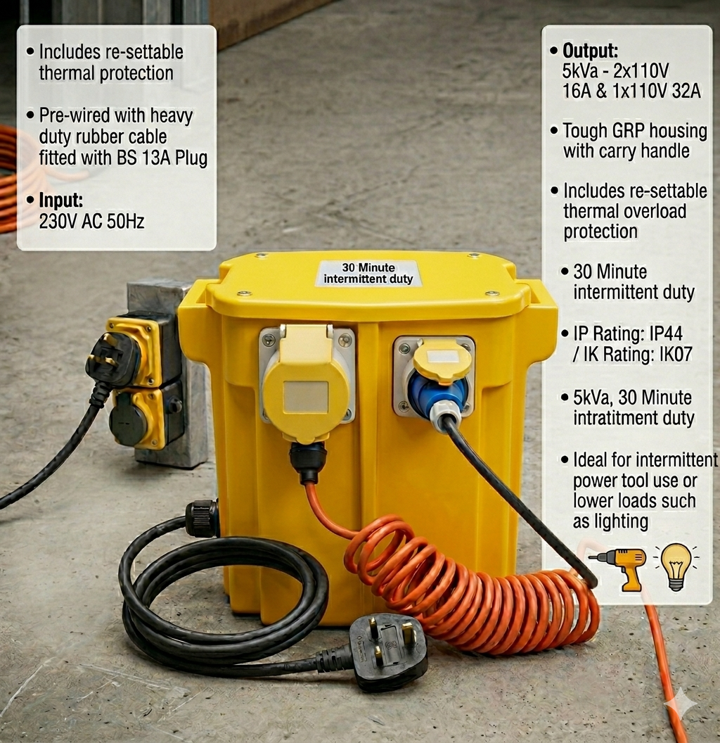 5kva-portable-site-transformer-230v-110v