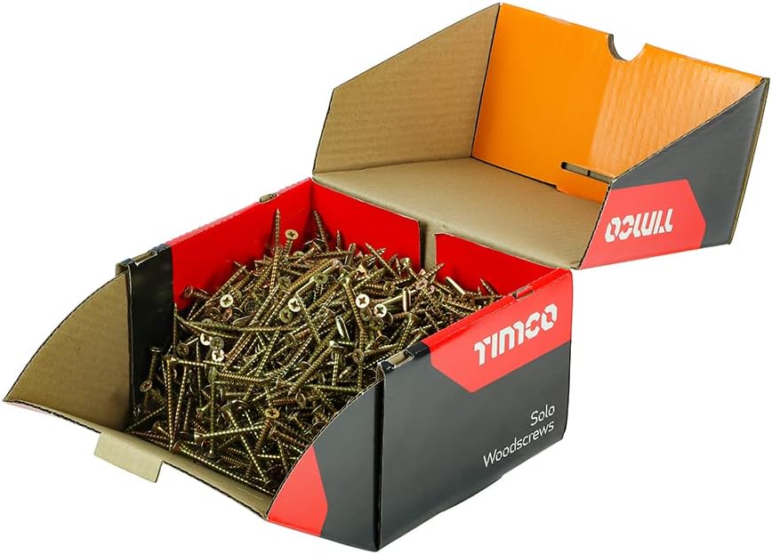 TIMCO Solo Chipboard & Woodscrews - Industry Pack - PZ - Double Countersunk