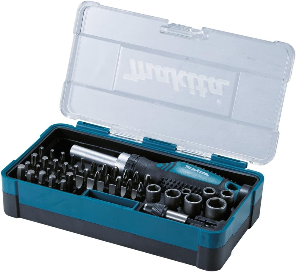 Makita Ratchet & bit set, 47 pcs, B-36170