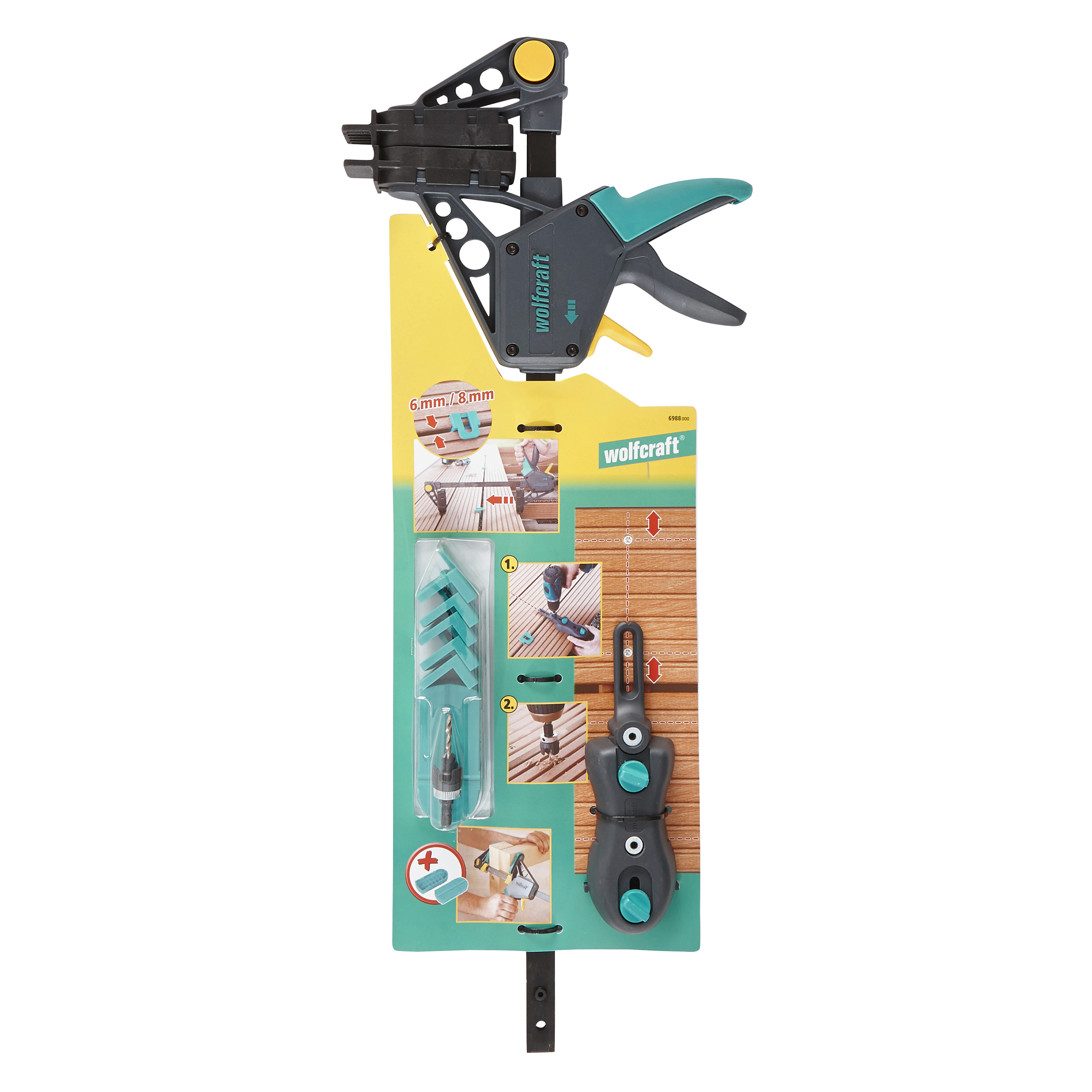 Wolfcraft Deck Building Set 11 pcs 6988000