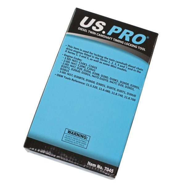 US PRO 7045 BMW N47 N47S Diesel twin  camshaft timing locking tool