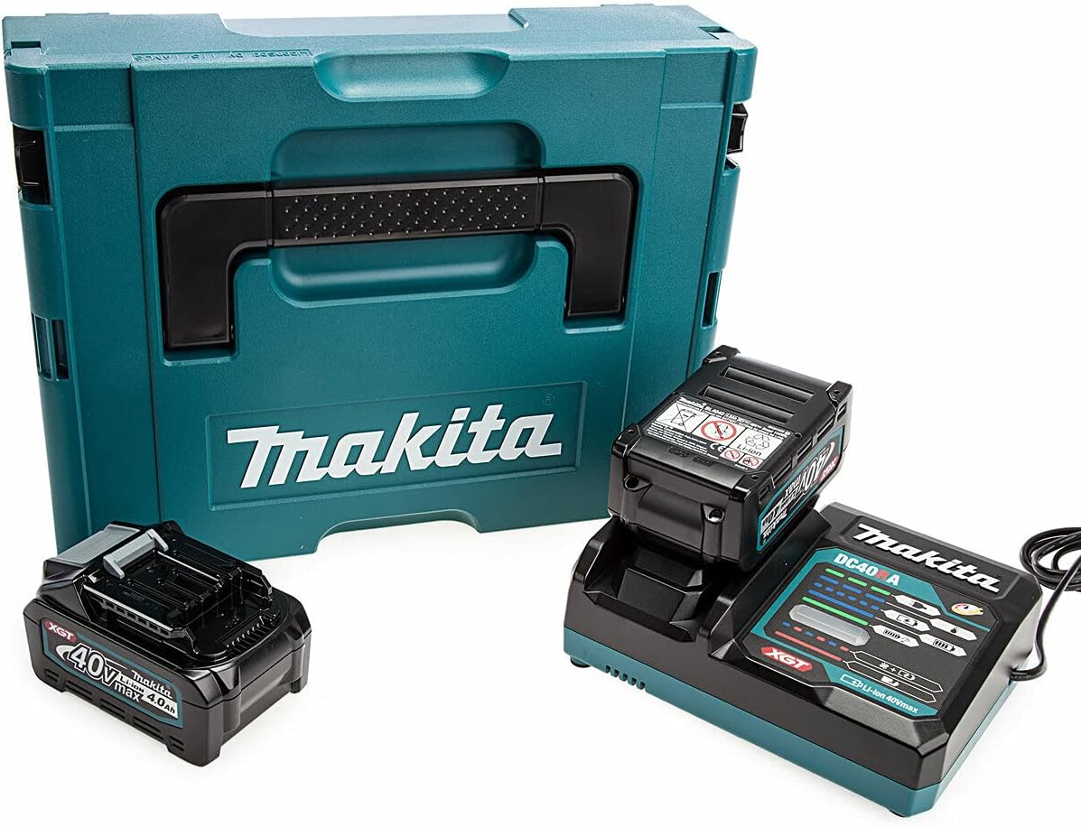 Makita 191K01-6 40V Max Li-ion XGT MKP 4.0 Ah Power Source Kit