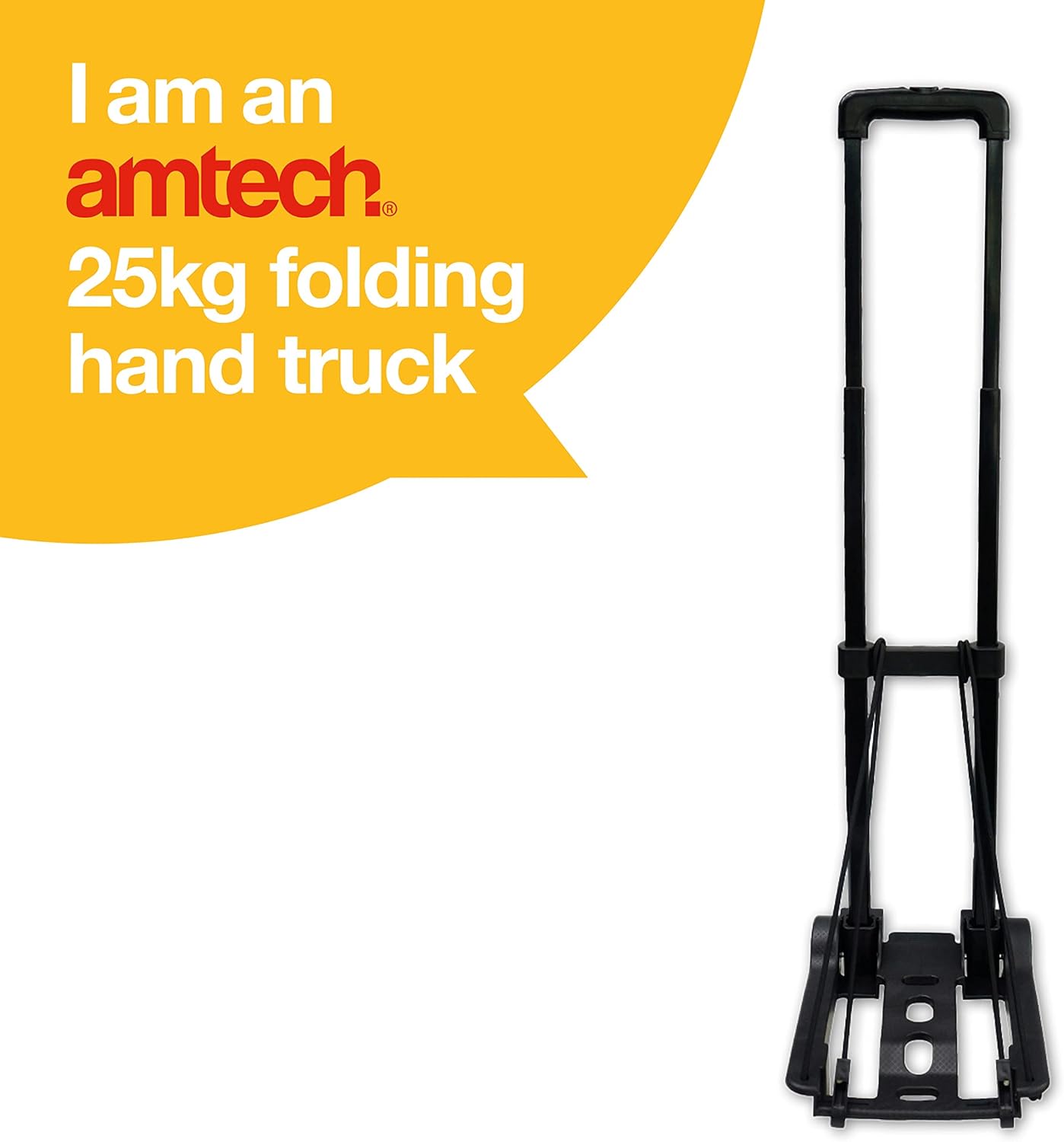 Amtech 25kg Capacity folding aluminium sack truck, S5628
