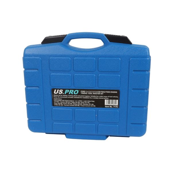 US PRO 7176 Ford 1.4 1.6 1.8 2.0 DI/TDCI/TDDI engine timing tool master kit