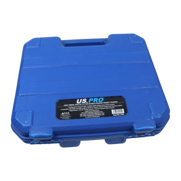 US PRO 7185 FORD timing tool kit 2.0 tdci ecoblue engines transit tourneo