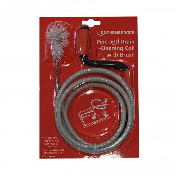 Rothenberger 72091R Pipe & Drain Cleaning Coil