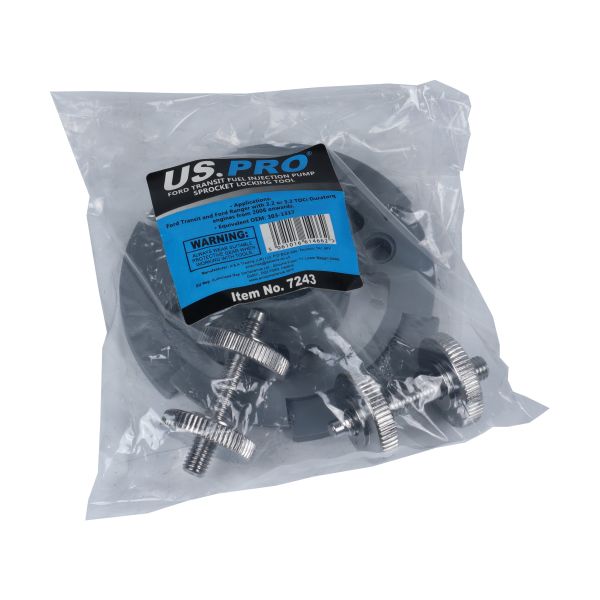 US PRO 7243 Ford transit fuel injection pump sprocket locking tool