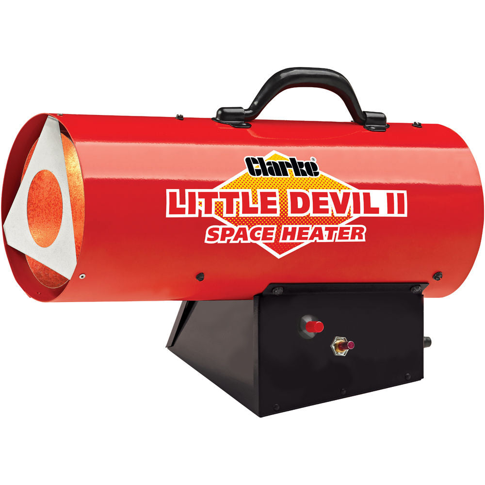 Clarke little devil 2 10kW propane gas fired space heater (230V)