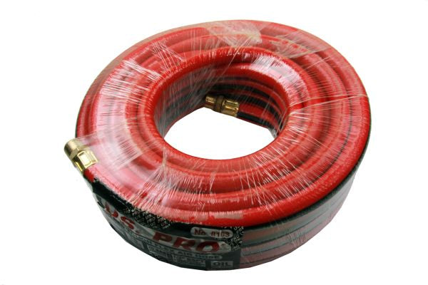 US PRO 8163 13MM X 15 MTRS Red tough flex air hose 20 Bar oil resist