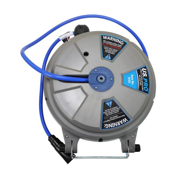 US PRO 8183 8MM X 15 MTR Retractable air hose reel
