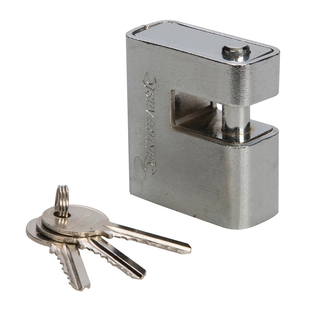 Silverline Close Armoured Shutter Lock Padlock 80mm