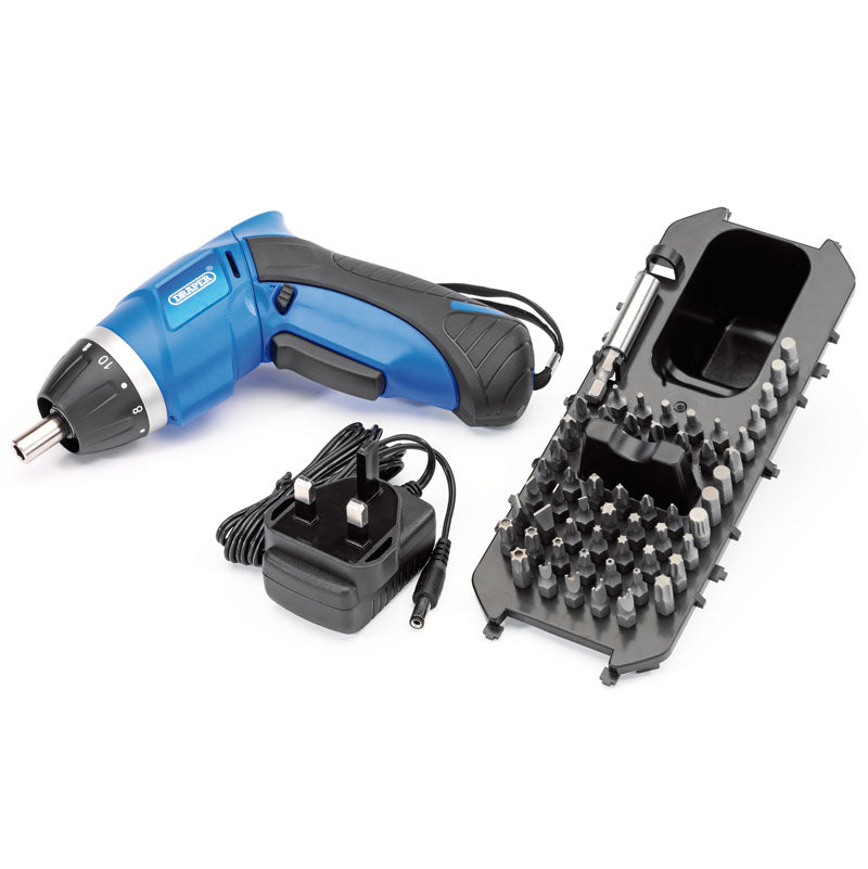 Draper 3.6V Cordless Li-ion Screwdriver Kit