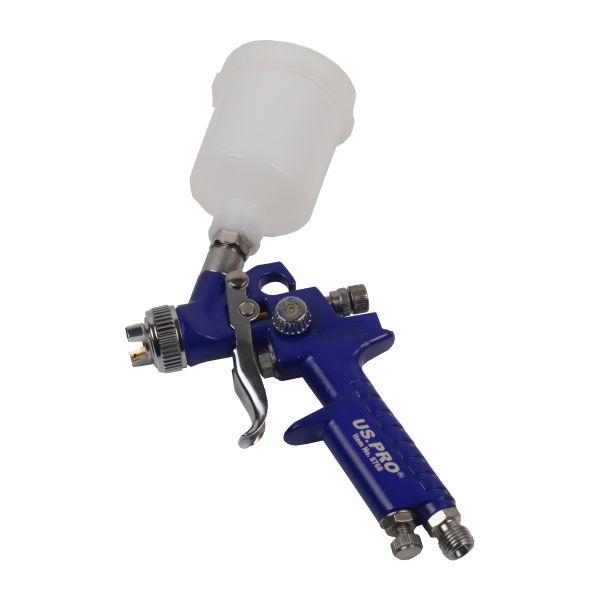US PRO 8768 Mini HVLP Gravity  feed spray gun 125ML PP CUP - 0.8MM