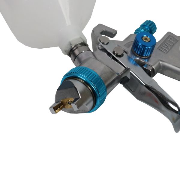 US PRO 8769 Blue HVLP Gravity spray gun 600ML CUP 1.4MM Nozzle