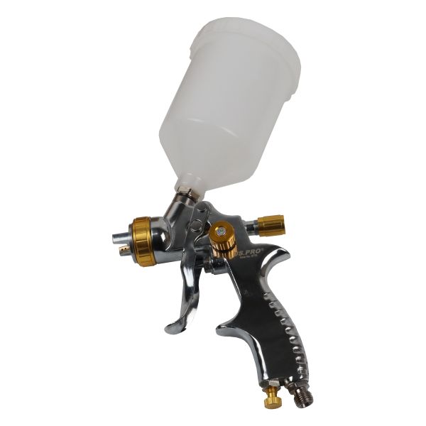 US PRO 8770 Golden LVLP Gravity spray gun 600ML CUP 1.4MM Nozzle