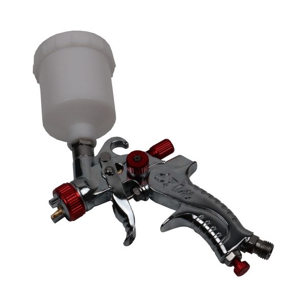 US PRO 8772 Red mini HVLP spray gun 125ML CUP 0.8MM Nozzle