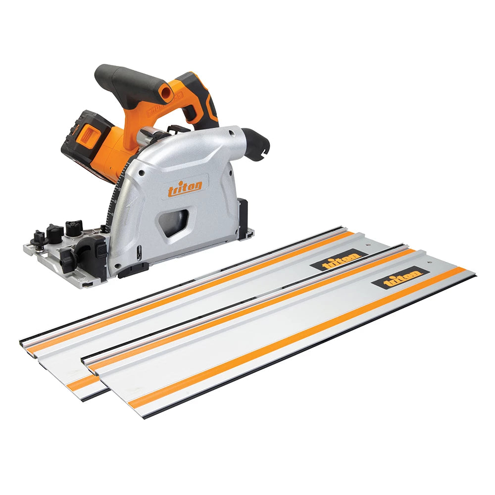Triton 985836 T20 brushless plunge track saw kit 20V