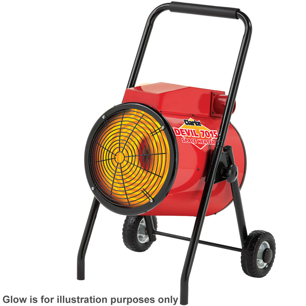 Clarke devil 7015 15kW industrial electric fan heater (400V)