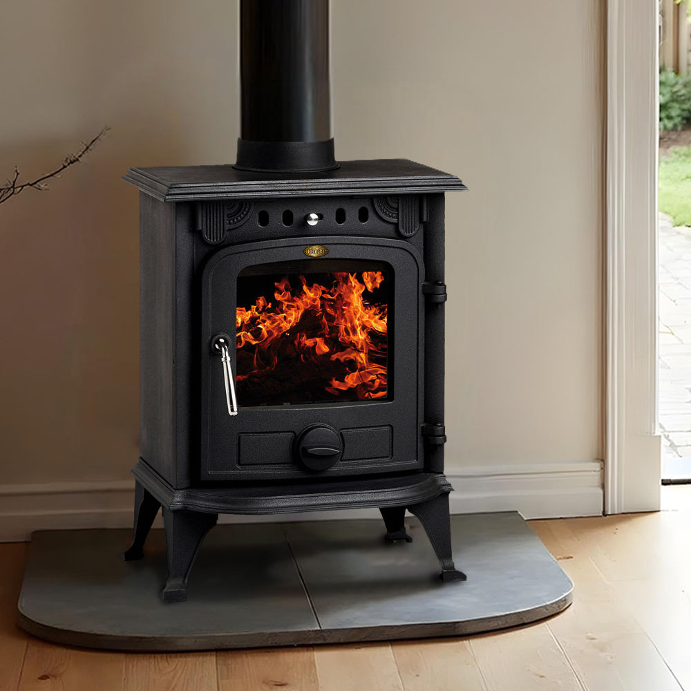 Clarke Buckingham II 5.1kW Cast Iron Multi Fuel Stove