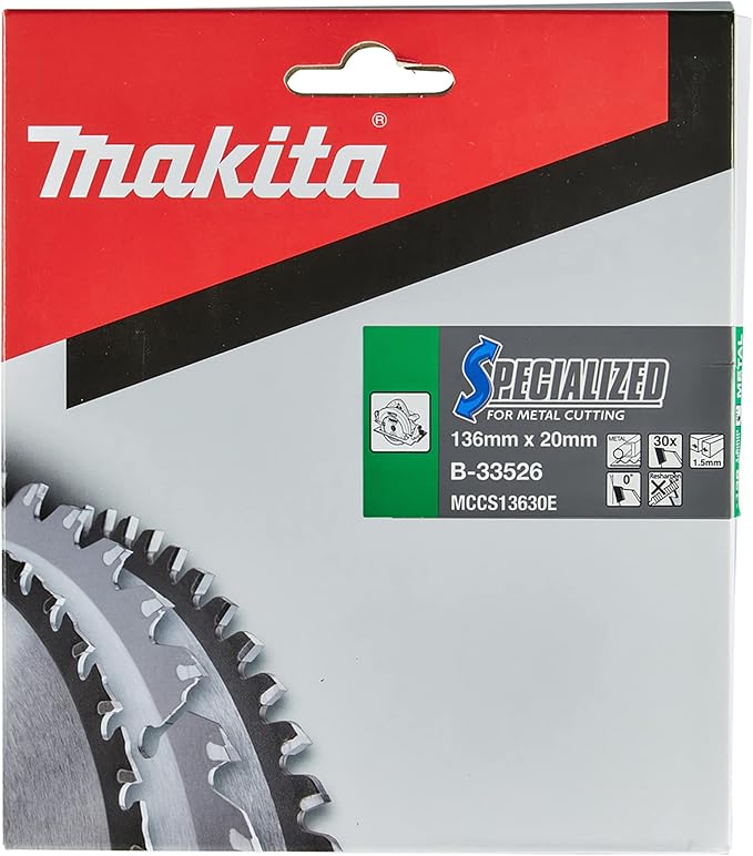 Makita B-33526 Specialized Blade for Cordless Saws 136x20x30T