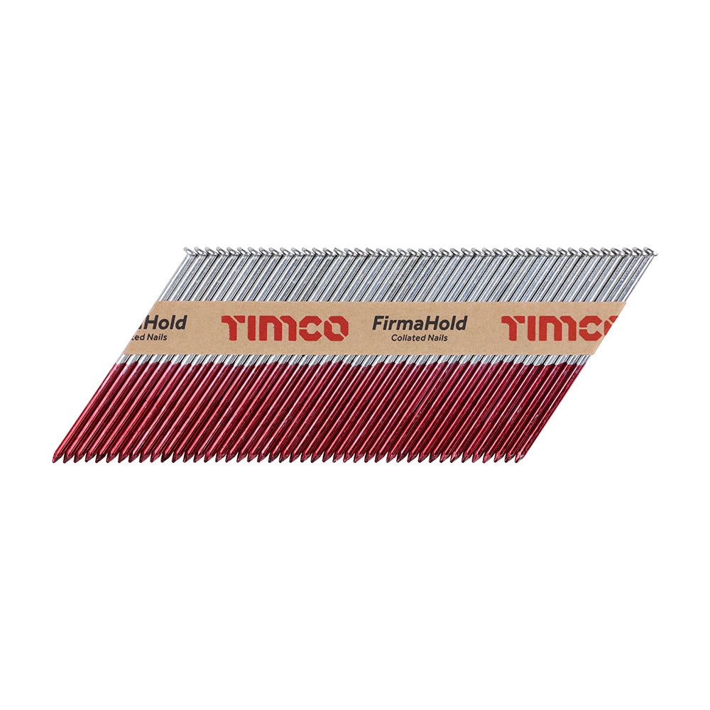 Timco FirmaHold Collated Clipped Head Nails Shank 3.1 x 90 (Pack of 2200) CPLT90