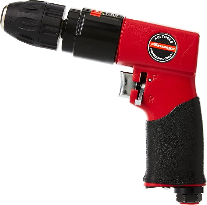 Neilsen CT1086 3/8-Inch Keyless Reversible Air Drill