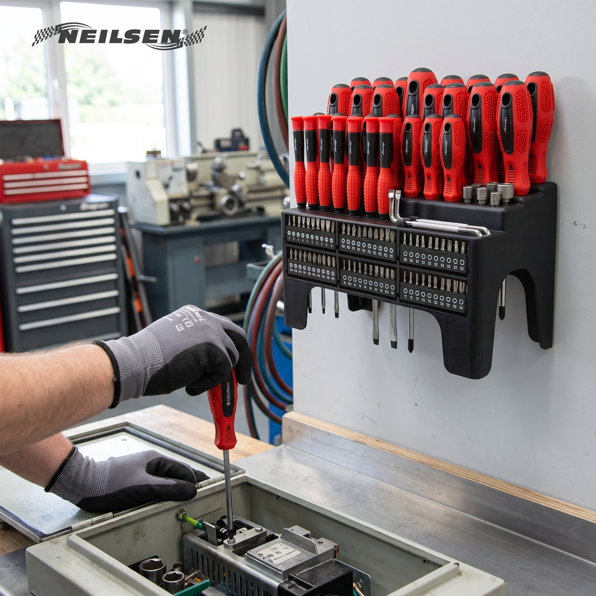 Neilsen CT2551 - Screwdriver Bits Set 100 Pcs